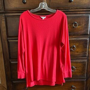 Lucky Brand Vibrant Red Sweater